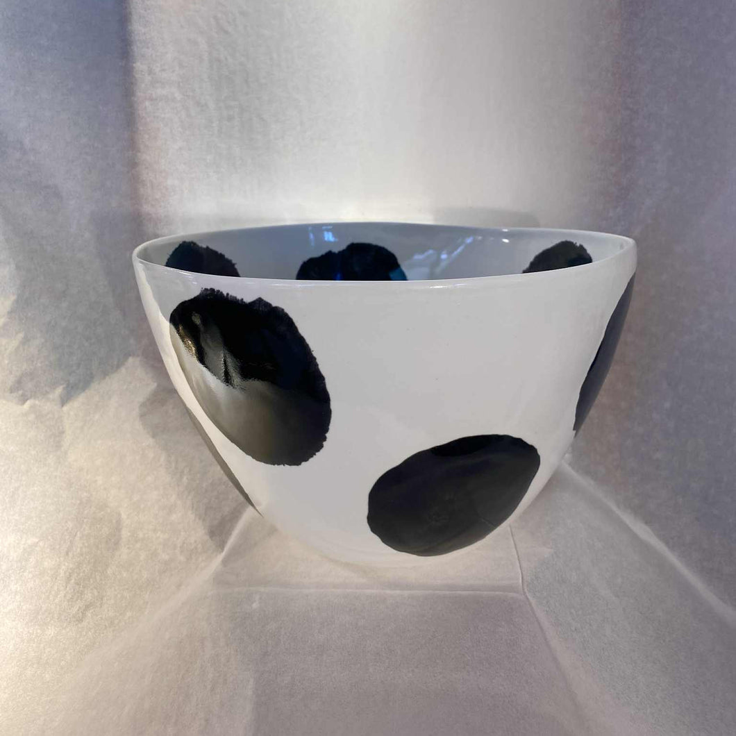 Black Polka Dot Bowl