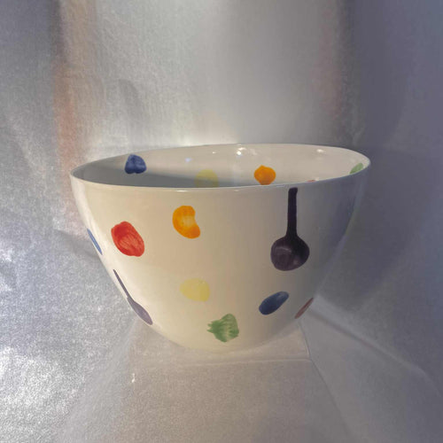 Multi-Colour Polka Dot Bowl